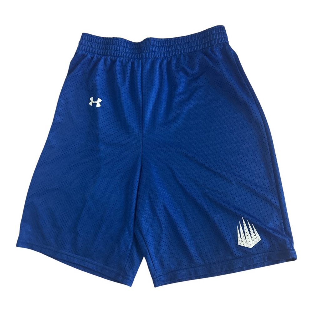 Under Armour IMG ACADEMY Mesh Basketball Practice Royal Blue Short Youth X-Large